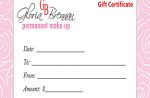 Gift Certificate-Gloria Brennan