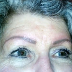 Permanent eyebrows and eyeliner