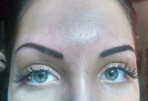 Permanent eyebrows and lash extensions