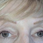 Permanent eyebrows and eyeliner